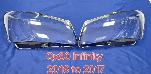 غطاء مصابيح امامية 
Qx80 infinity 2016 to 2017